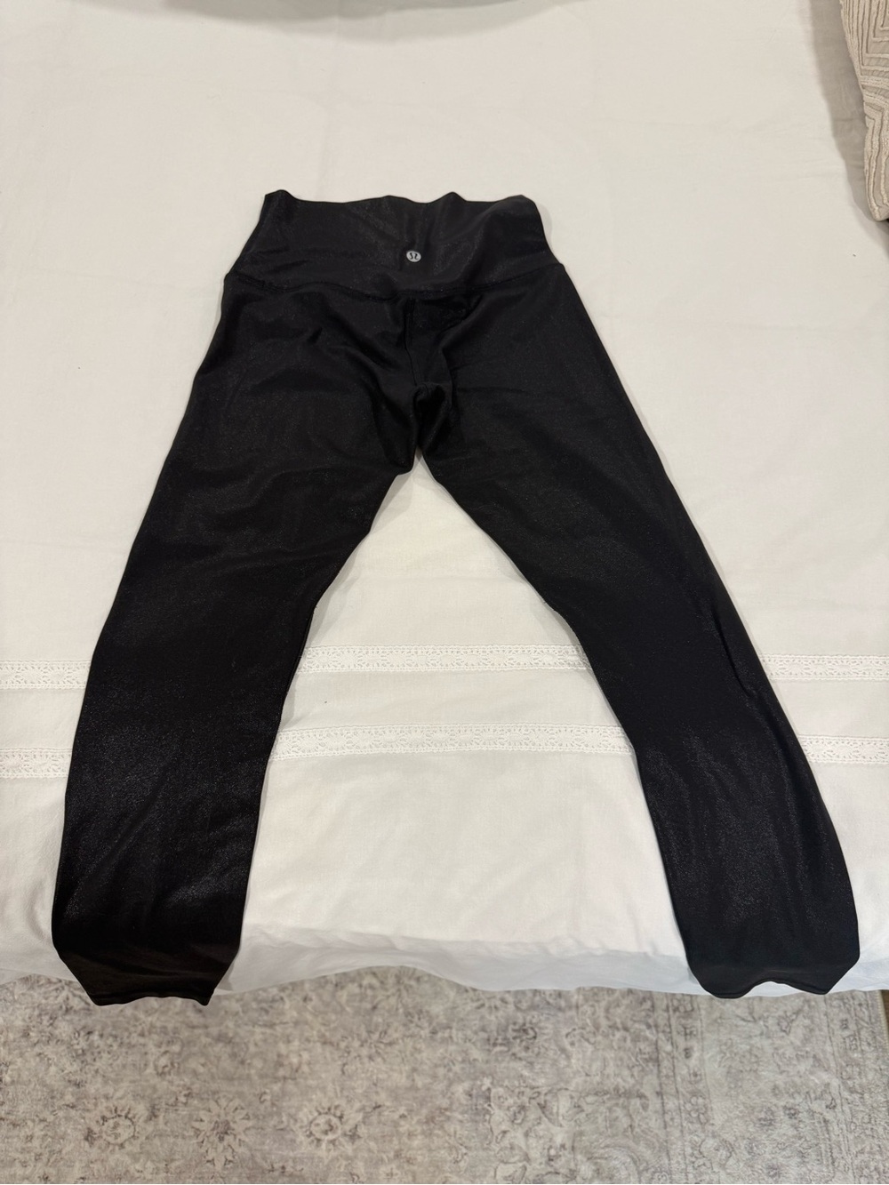 Lululemon - Black (Shimmer), High-Rise Leggings